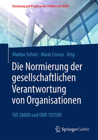 Vorderes Coverbild Die Normierung der gesellschaftlichen Verantwortung von Organisationen