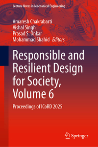 Vorderes Coverbild Responsible and Resilient Design for Society, Volume 6