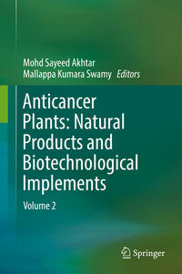 Vorderes Coverbild Anticancer Plants: Natural Products and Biotechnological Implements