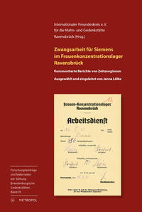 Vorderes Coverbild Zwangsarbeit für Siemens im Frauenkonzentrationslager Ravensbrück