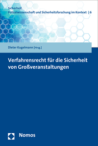 Vorderes Coverbild Verfahrensrecht für die Sicherheit von Großveranstaltungen