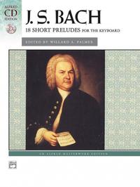 Vorderes Coverbild J. S. Bach: 18 Short Preludes