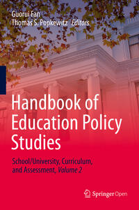 Vorderes Coverbild Handbook of Education Policy Studies
