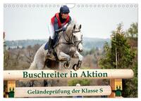 Vorderes Coverbild Buschreiter in Aktion (Wandkalender 2025 DIN A4 quer), CALVENDO Monatskalender