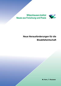 Vorderes Coverbild Neue Herausforderung für die Bioabfallwirtschaft