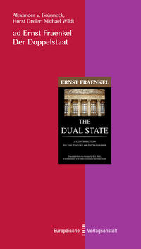 Vorderes Coverbild ad Ernst Fraenkel. Der Doppelstaat