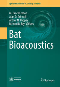 Vorderes Coverbild Bat Bioacoustics