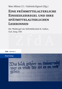 Vorderes Coverbild Eine frühmittelalterliche Einsiedlerregel und ihre spätmittelalterlichen Leserinnen