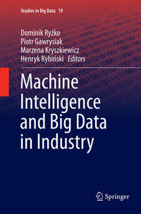 Vorderes Coverbild Machine Intelligence and Big Data in Industry