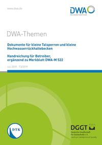 Vorderes Coverbild Dokumente für kleine Talsperren und kleine Hochwasserrückhaltebecken