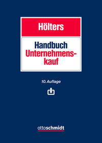 Vorderes Coverbild Handbuch Unternehmenskauf