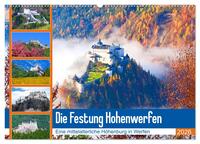 Vorderes Coverbild Die Festung Hohenwerfen (Wandkalender 2026 DIN A2 quer), CALVENDO Monatskalender