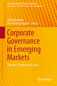 Vorderes Coverbild Corporate Governance in Emerging Markets