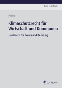 Vorderes Coverbild Klimaschutzrecht für Wirtschaft und Kommunen