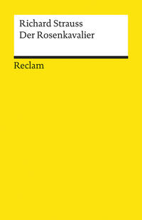 Vorderes Coverbild Der Rosenkavalier