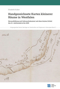 Vorderes Coverbild Handgezeichnete Karten kleinerer Räume in Westfalen