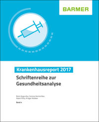 Vorderes Coverbild BARMER Krankenhausreport 2017