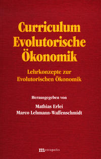 Vorderes Coverbild Curriculum Evolutorische Ökonomik