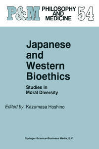 Vorderes Coverbild Japanese and Western Bioethics