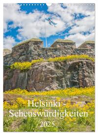 Vorderes Coverbild Helsinki - Sehenswürdigkeiten (Wandkalender 2025 DIN A3 hoch), CALVENDO Monatskalender