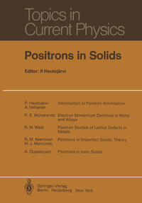 Vorderes Coverbild Positrons in Solids
