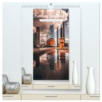 Vorderes Coverbild Hamburg Spiegelungen 2025 (hochwertiger Premium Wandkalender 2025 DIN A2 hoch), Kunstdruck in Hochglanz