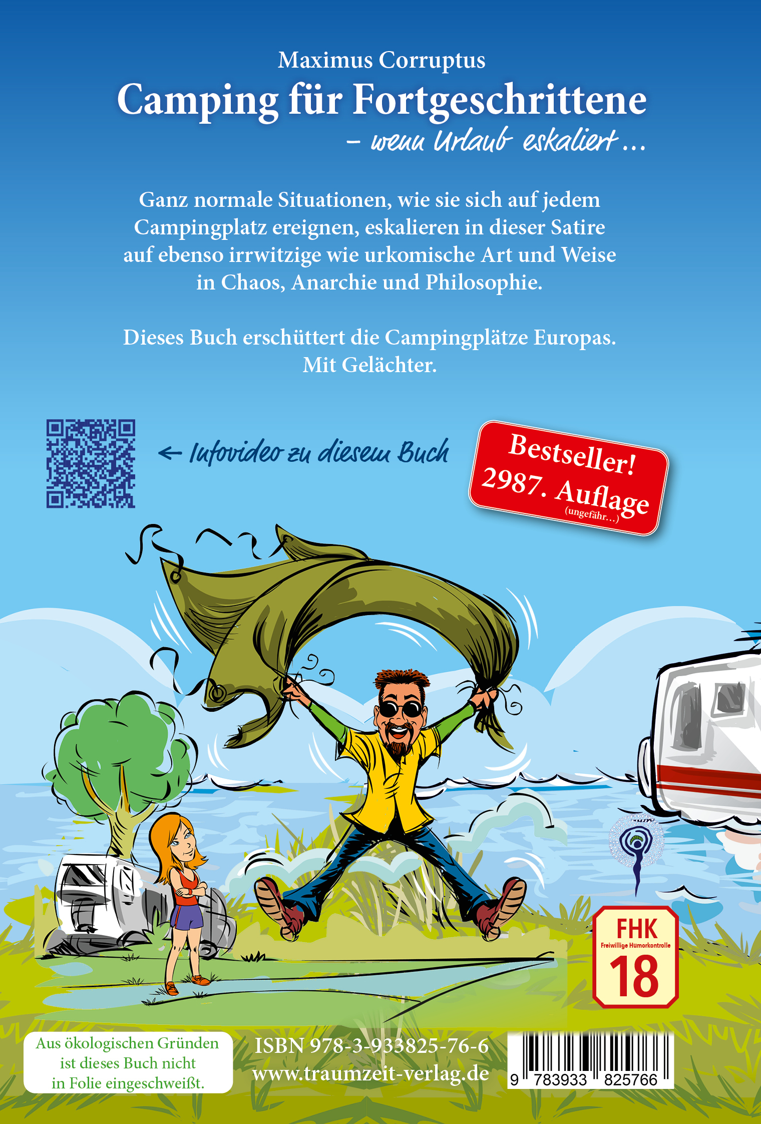 Rückseitencover Camping für Fortgeschrittene - wenn Urlaub eskaliert