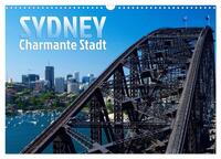 Vorderes Coverbild SYDNEY Charmante Stadt (Wandkalender 2025 DIN A3 quer), CALVENDO Monatskalender