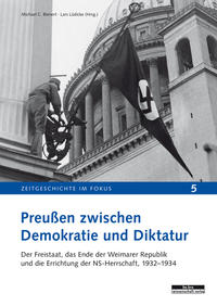 Vorderes Coverbild Preußen zwischen Demokratie und Diktatur