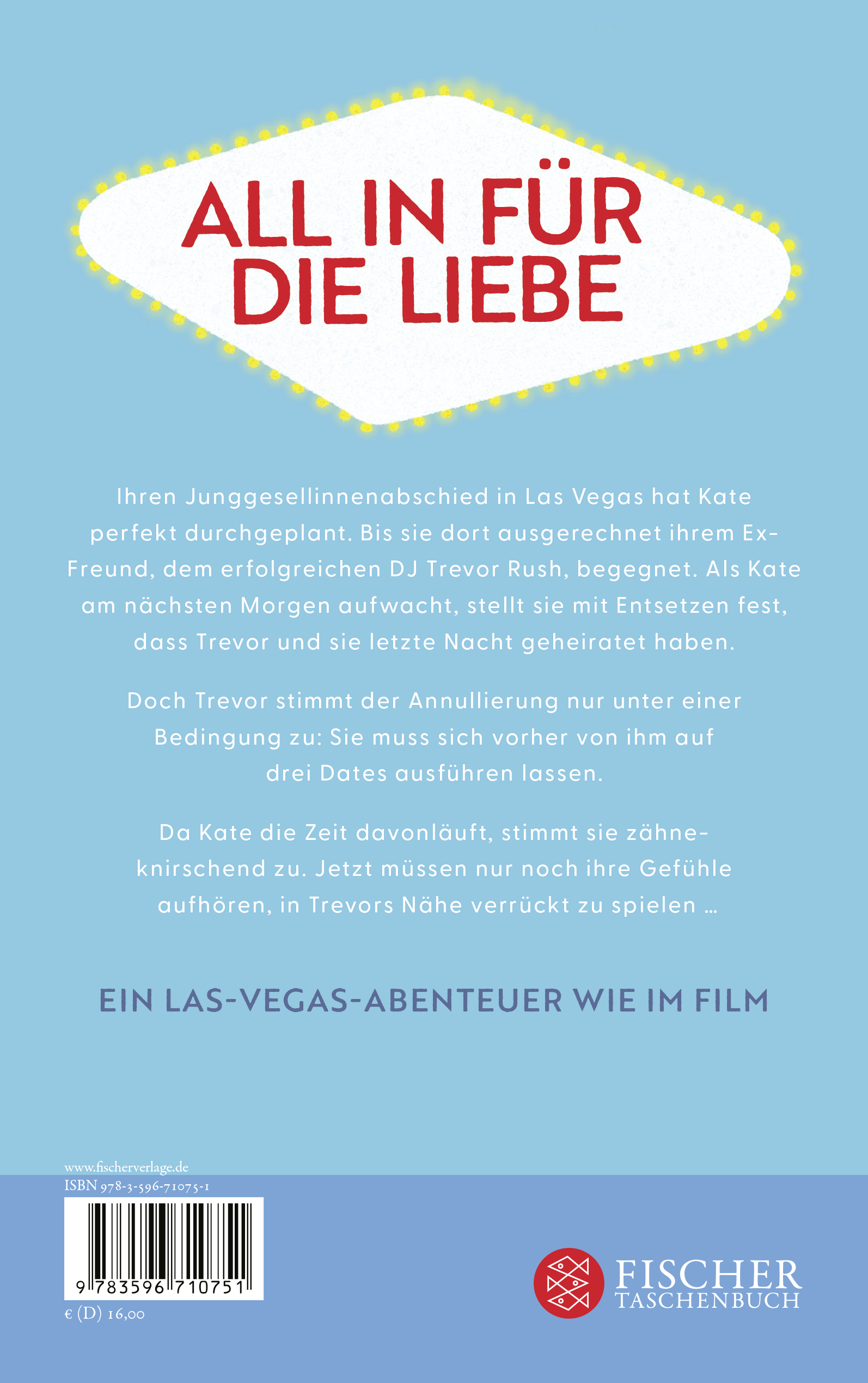 Rückseitencover Just married – Plötzlich verheiratet