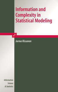 Vorderes Coverbild Information and Complexity in Statistical Modeling