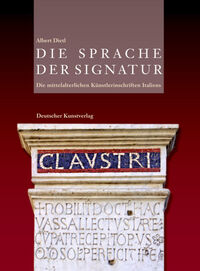 Vorderes Coverbild Die Sprache der Signatur