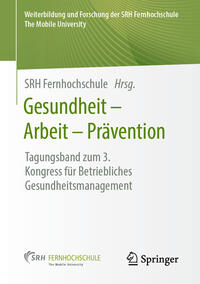 Vorderes Coverbild Gesundheit – Arbeit – Prävention