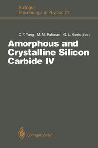 Vorderes Coverbild Amorphous and Crystalline Silicon Carbide IV