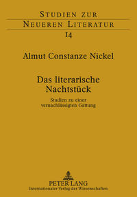 Vorderes Coverbild Das literarische Nachtstück