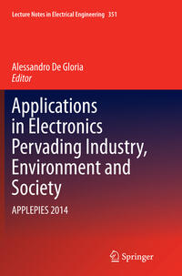 Vorderes Coverbild Applications in Electronics Pervading Industry, Environment and Society