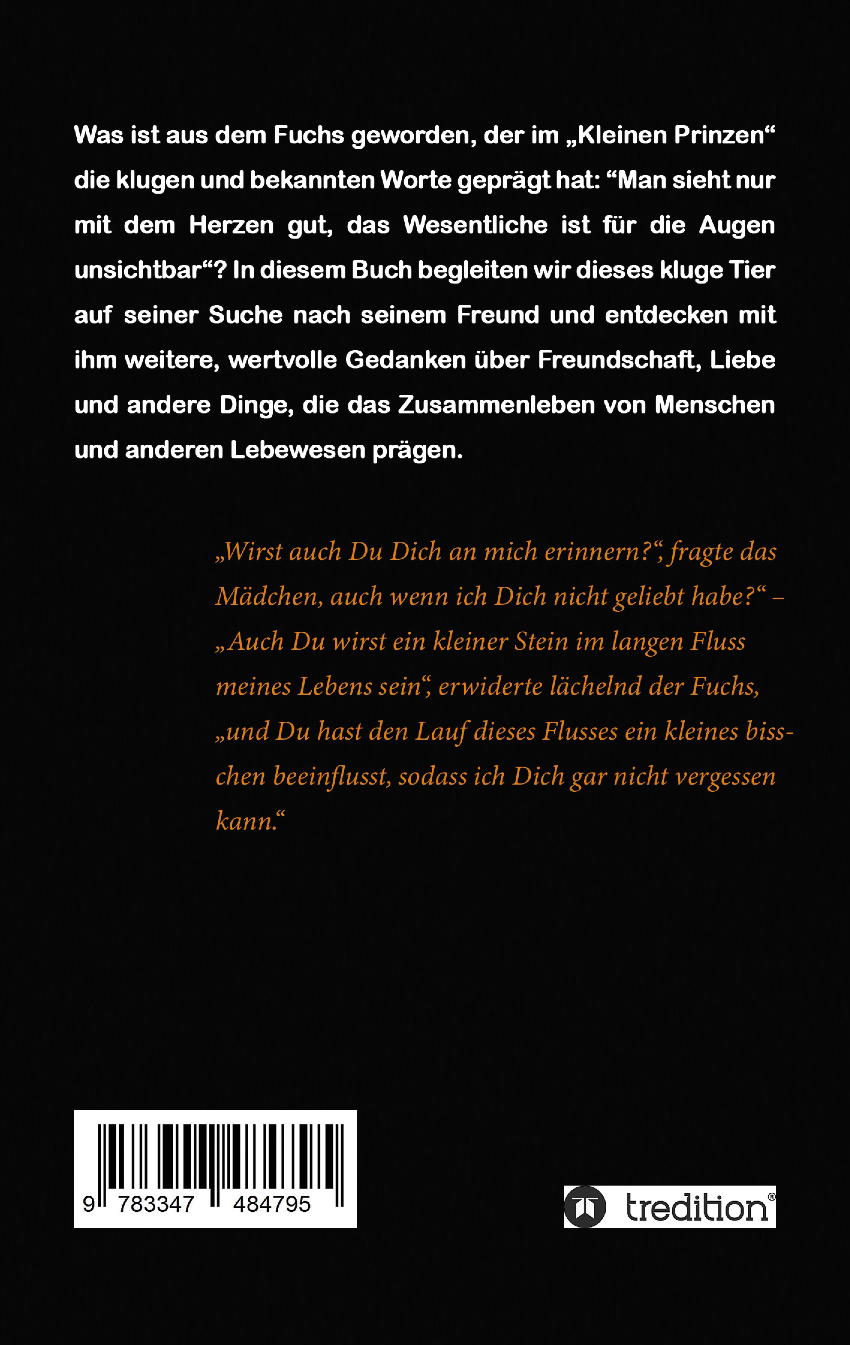 Rückseitencover Der Fuchs