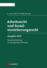 Vorderes Coverbild Arbeitsrecht und Sozialversicherungsrecht 2025