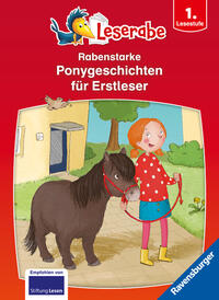 Vorderes Coverbild Leserabe Sonderausgaben - Rabenstarke Ponygeschichten für Erstleser