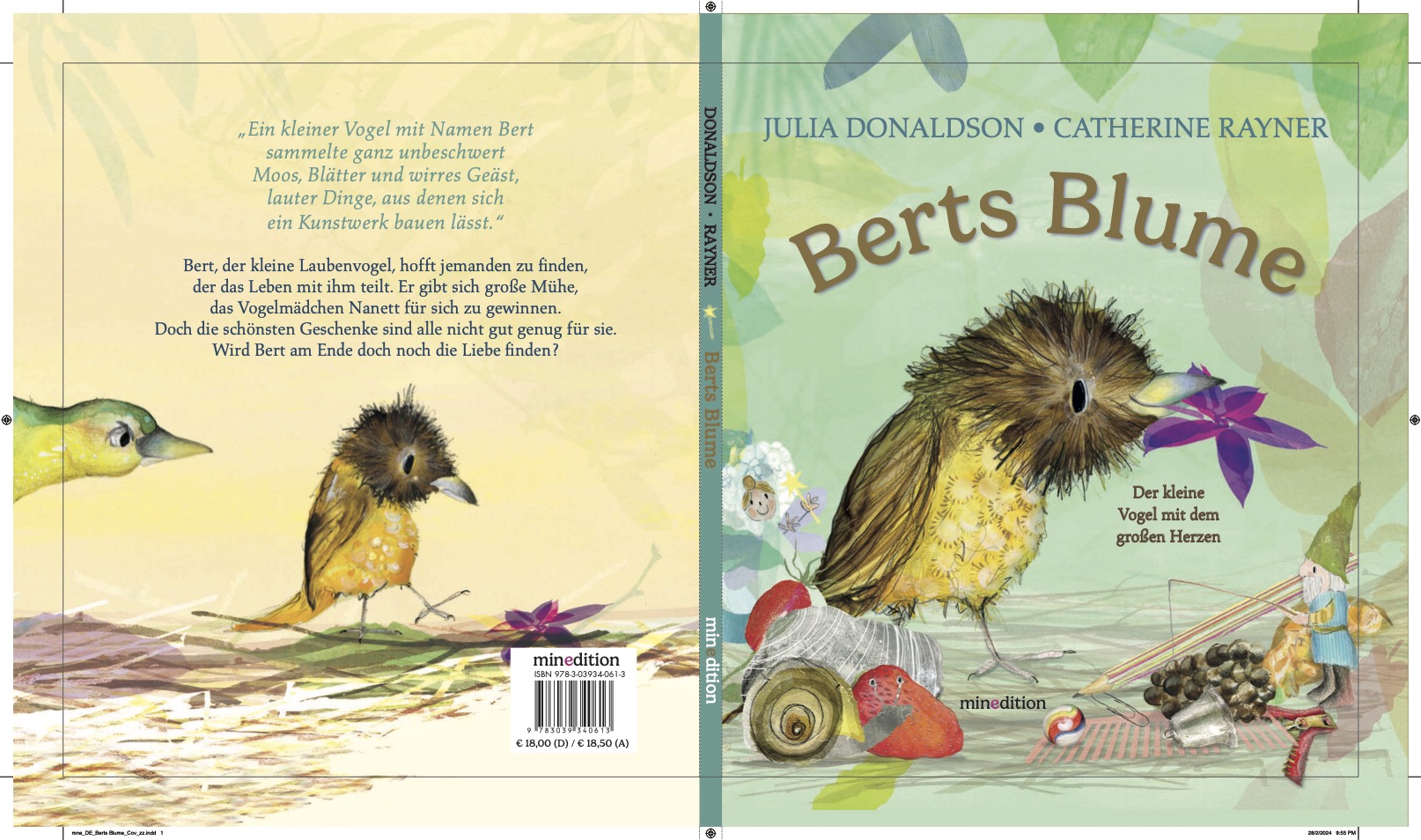 Rückseitencover Berts Blume