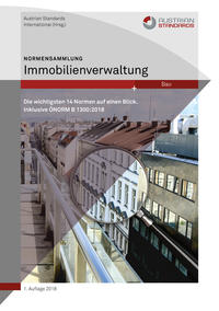Vorderes Coverbild Normensammlung Immobilienverwaltung