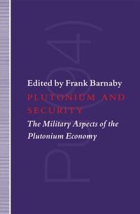 Vorderes Coverbild Plutonium and Security