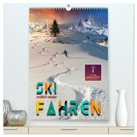 Vorderes Coverbild Endlich wieder Skifahren (hochwertiger Premium Wandkalender 2026 DIN A2 hoch), Kunstdruck in Hochglanz