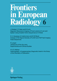 Vorderes Coverbild Frontiers in European Radiology