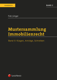 Vorderes Coverbild Mustersammlung Immobilienrecht