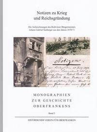 Vorderes Coverbild Notizen zu Krieg und Reichsgründung