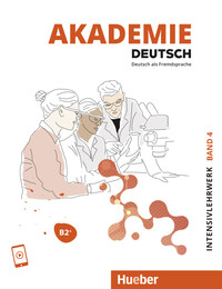 Vorderes Coverbild Akademie Deutsch B2+