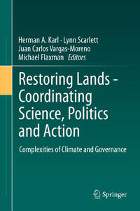 Vorderes Coverbild Restoring Lands - Coordinating Science, Politics and Action