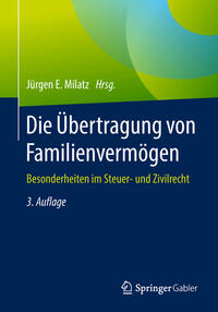 Vorderes Coverbild Die Übertragung von Familienvermögen