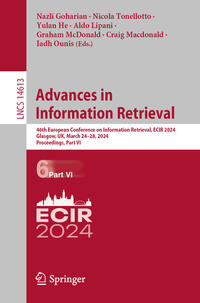 Vorderes Coverbild Advances in Information Retrieval